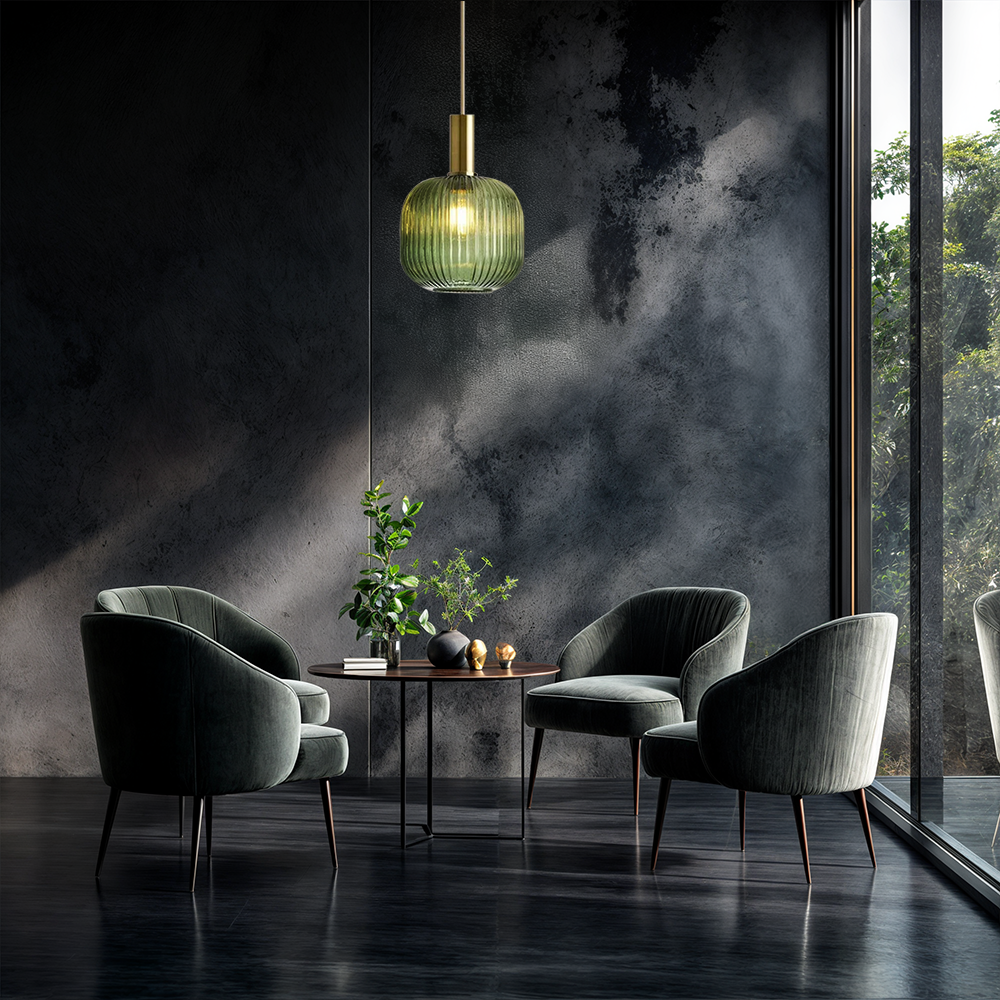 Lumira - Hanglamp van gekleurd glas voor een stijlvolle sfeer