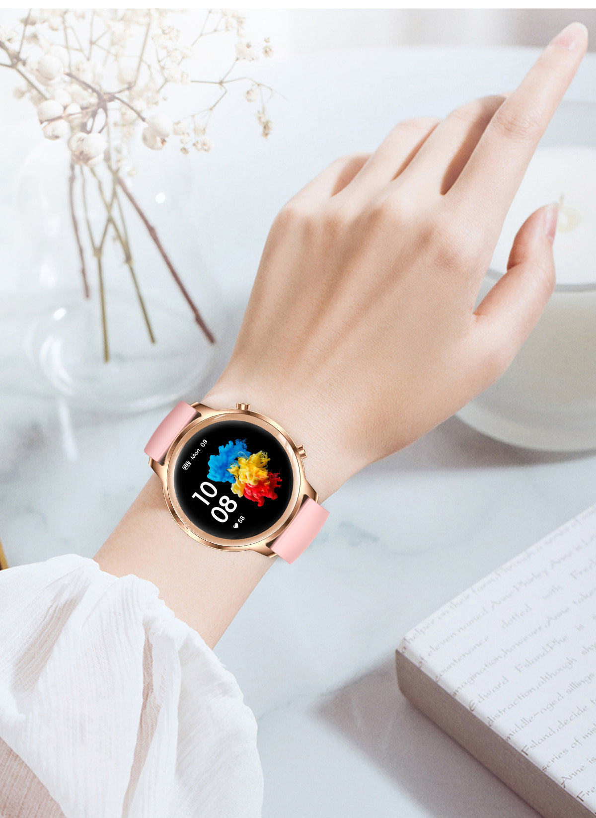 Aurora – L'ultimativa smartwatch per donne con stile e funzioni intelligenti
