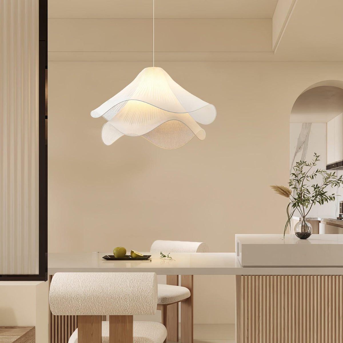 Bloomora – Lampada da soffitto elegante con design a forma di fiore