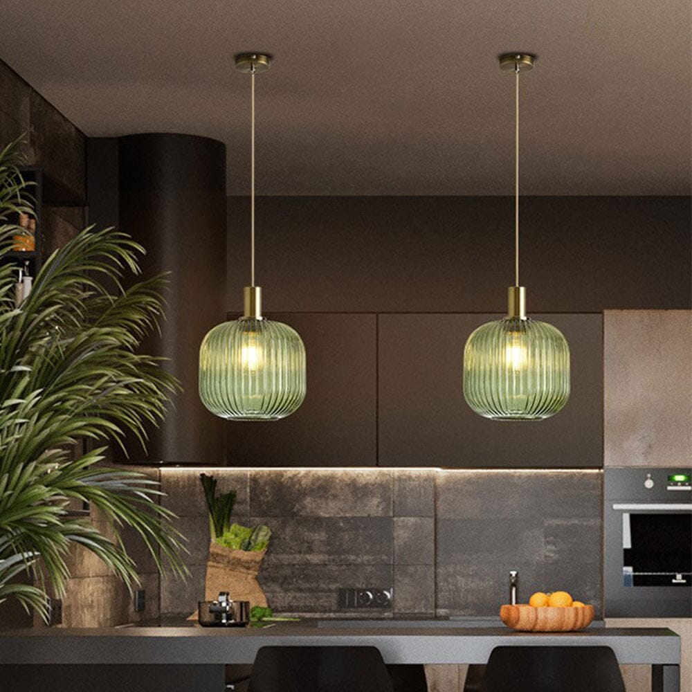 Lumira - Hanglamp van gekleurd glas voor een stijlvolle sfeer