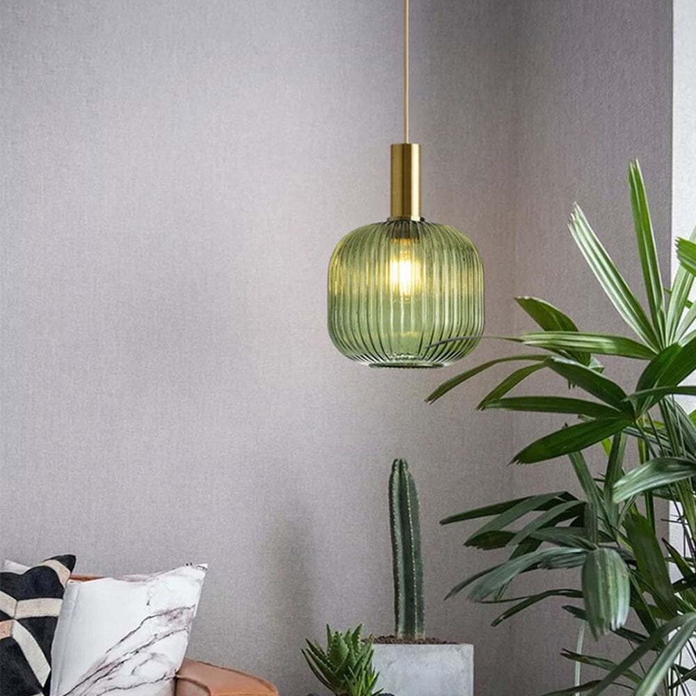 Lumira - Hanglamp van gekleurd glas voor een stijlvolle sfeer