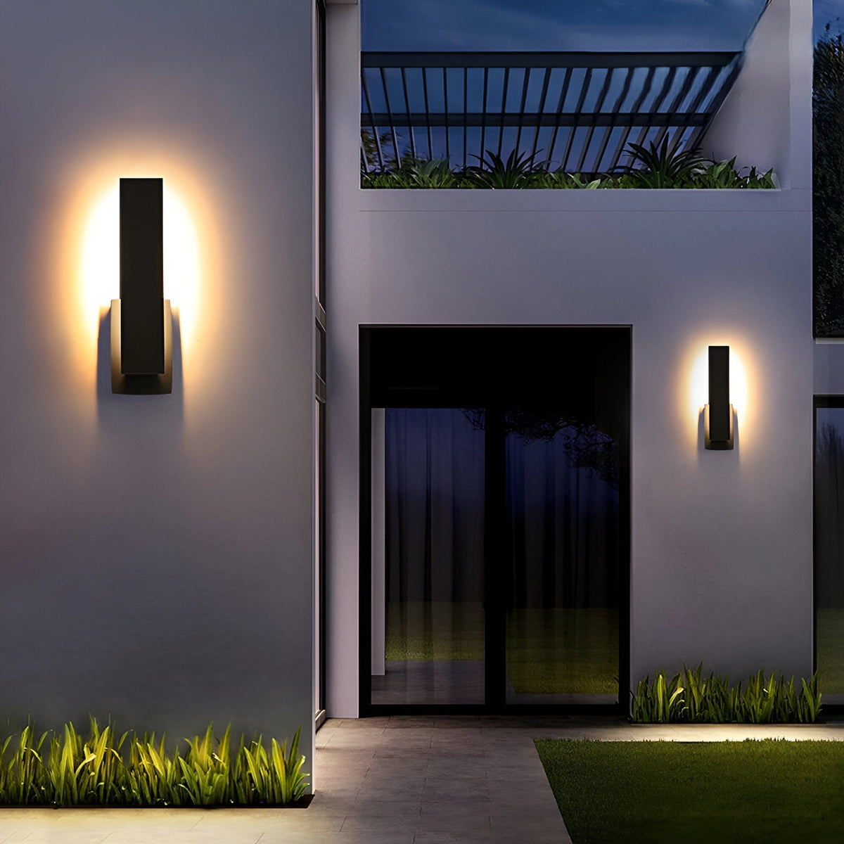 Lumivo – Lampada da esterno minimalista in alluminio per facciate moderne