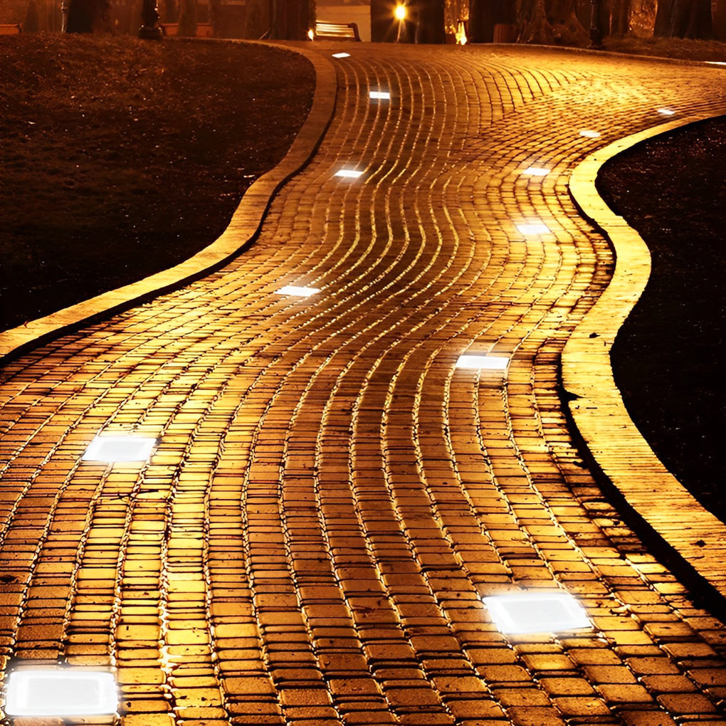 Lumivo – Stijlvolle solar buitenlamp met modern vierkant design