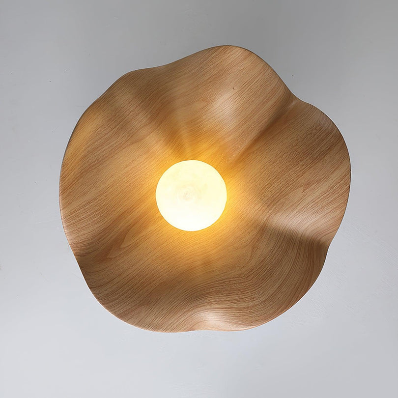 Lumora – Lampada da soffitto in legno con tocco scandinavo
