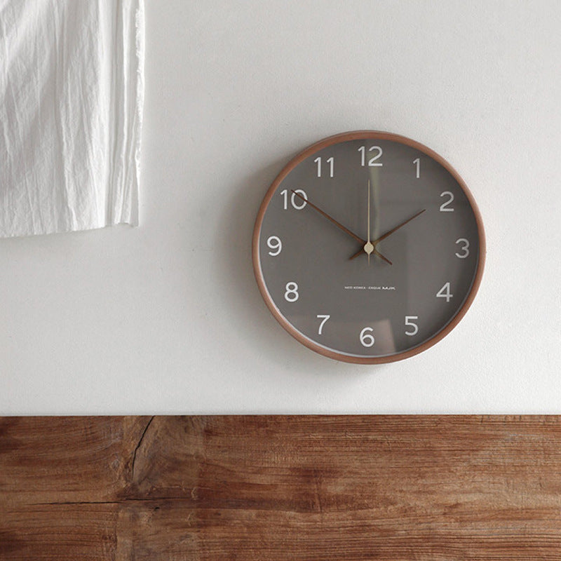Marvia – Houten Wandklok met Stijlvolle Wanddecoratie
