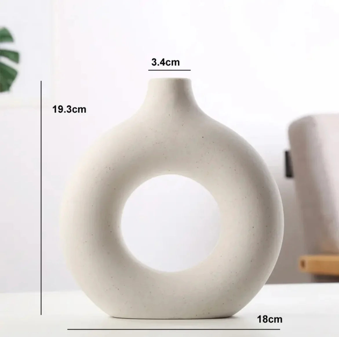 Serenitas - Stijlvolle Glazen Vaas voor een Harmonieus Interieur