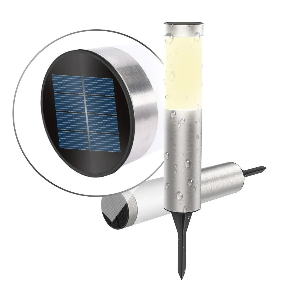 Solvia – Stijlvolle solar buitenlamp voor sfeervolle tuinverlichting