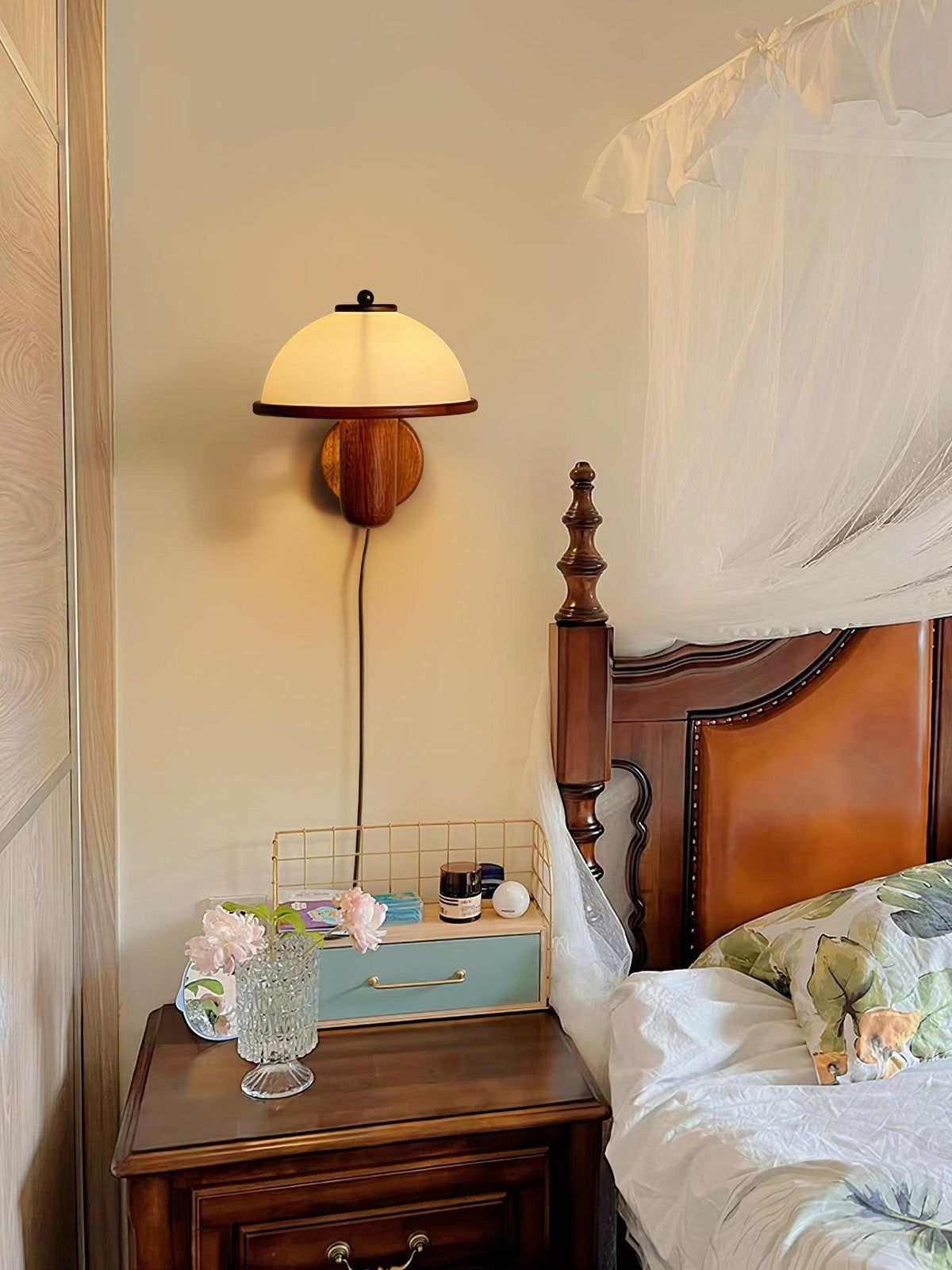 Virana – Natuurlijke Wandlamp voor Binnen en Buiten