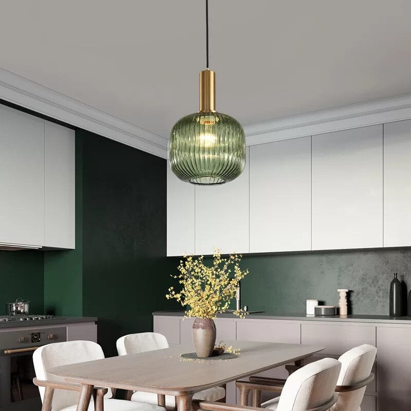 Lumira - Hanglamp van gekleurd glas voor een stijlvolle sfeer