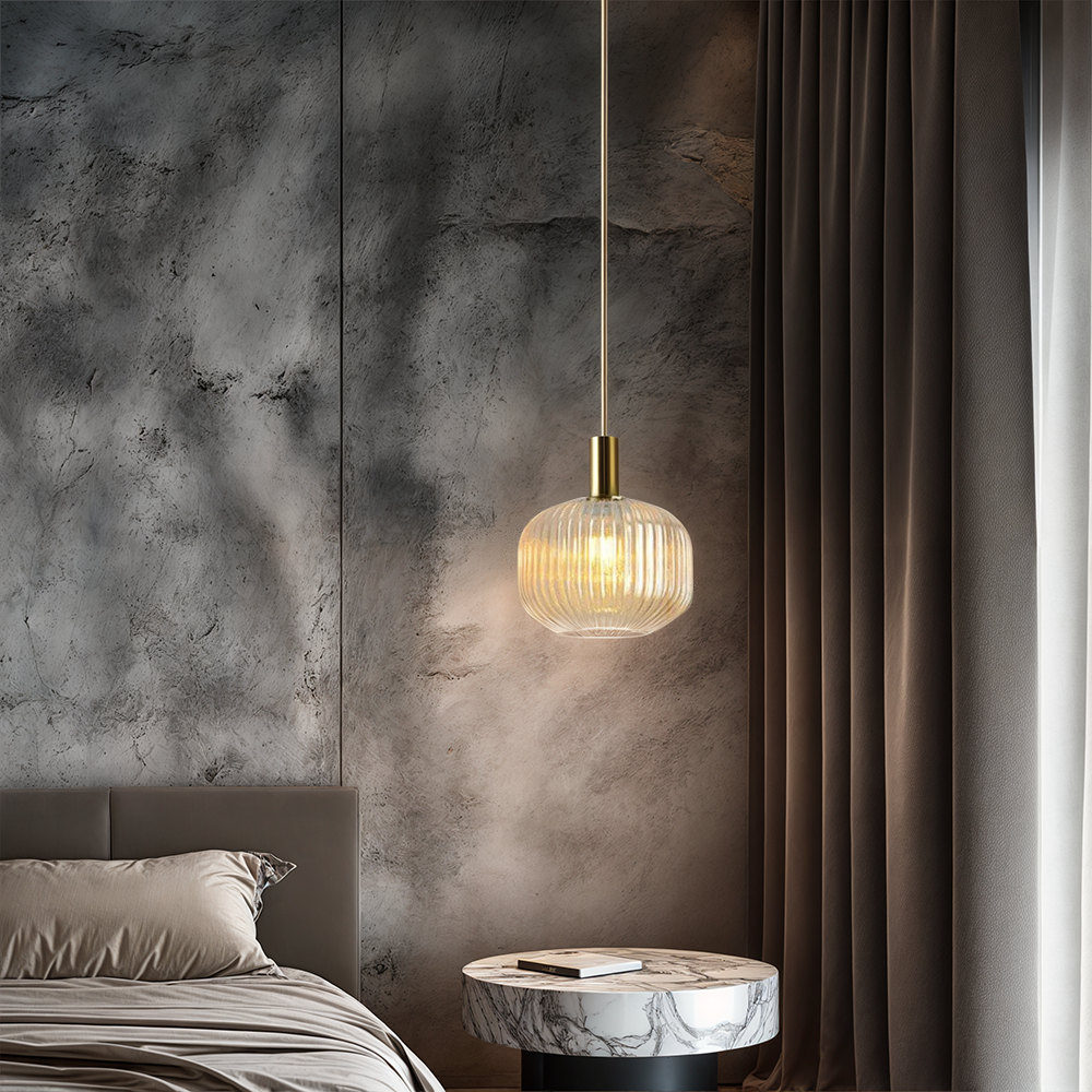 Lumira - Hanglamp van gekleurd glas voor een stijlvolle sfeer