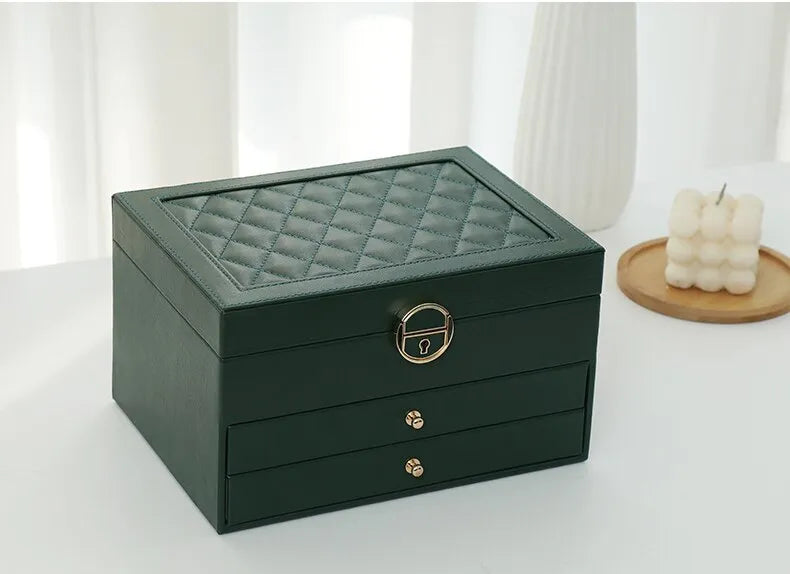 Celine – Luxe sieradendoos met meerdere lagen