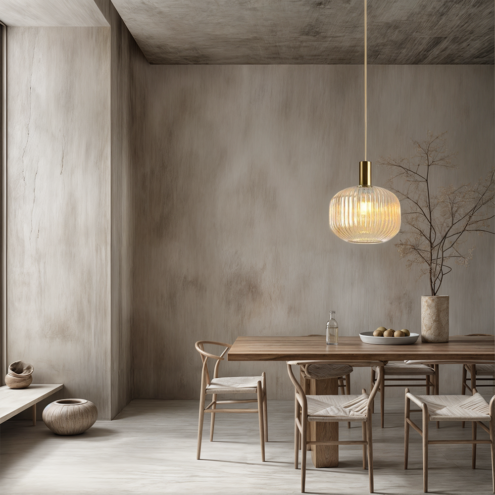 Lumira - Hanglamp van gekleurd glas voor een stijlvolle sfeer