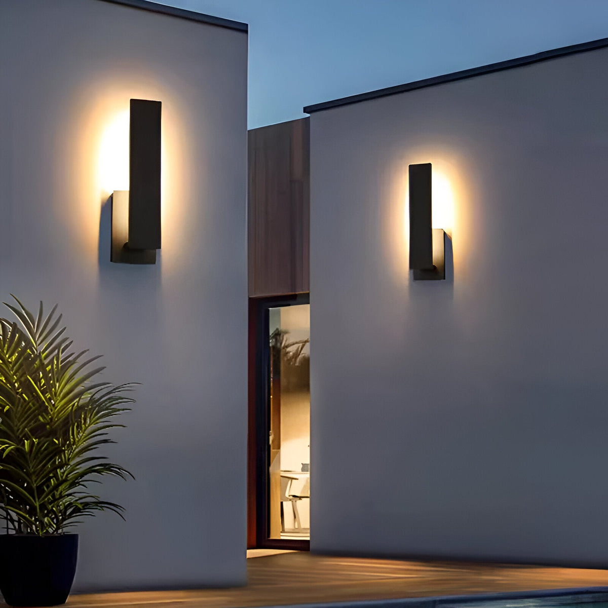 Lumivo – Minimalistische buitenlamp van aluminium voor moderne gevels