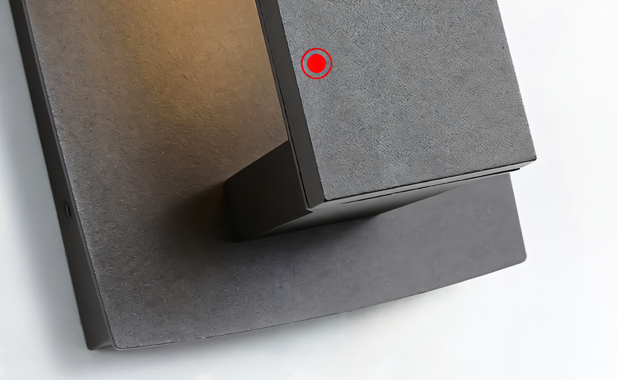 Lumivo – Lampada da esterno minimalista in alluminio per facciate moderne