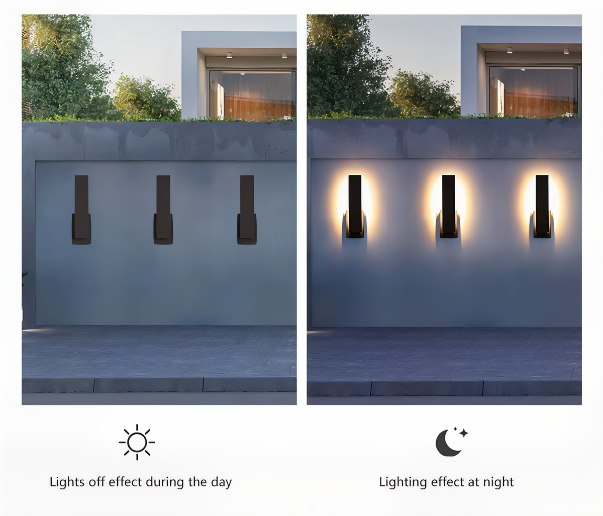 Lumivo – Lampada da esterno minimalista in alluminio per facciate moderne