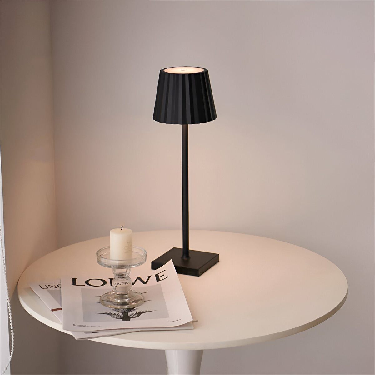 Lumina – Lampada da tavolo senza fili per serate accoglienti