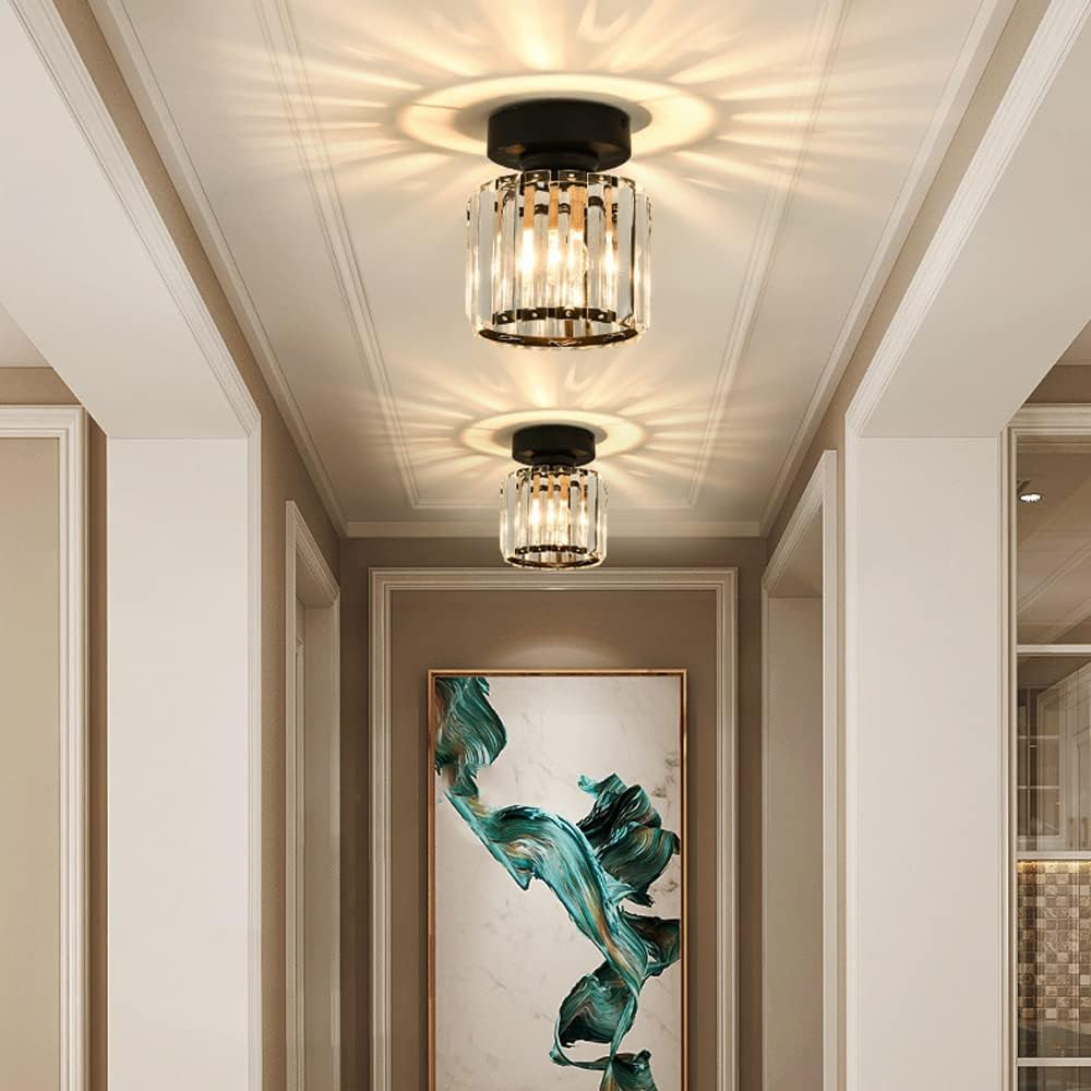 Nox – Lampada da soffitto moderna nera con design essenziale