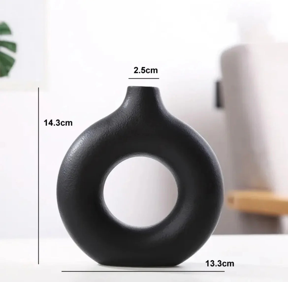 Serenitas - Stijlvolle Glazen Vaas voor een Harmonieus Interieur