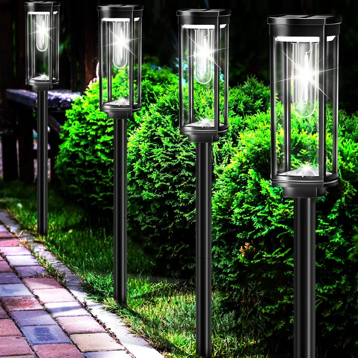 Solvena – Stijlvolle solar buitenlamp voor een warme sfeer