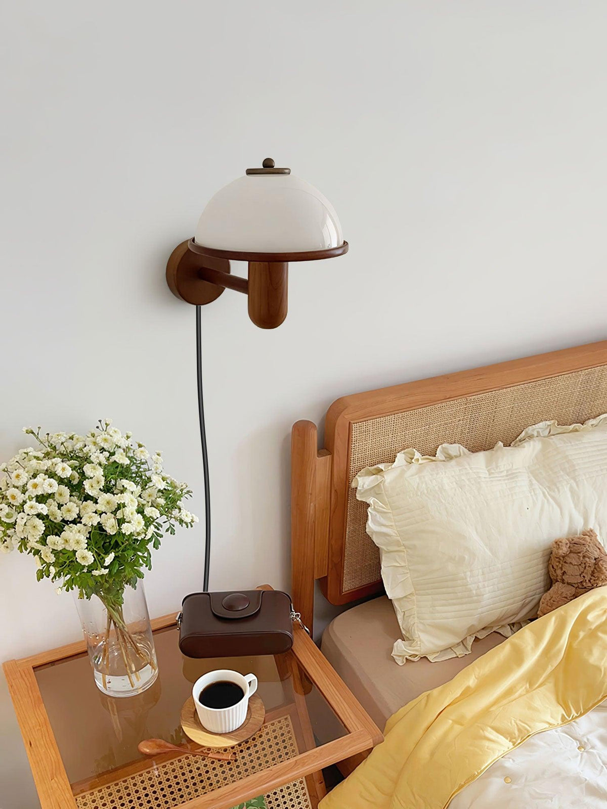 Virana – Natuurlijke Wandlamp voor Binnen en Buiten