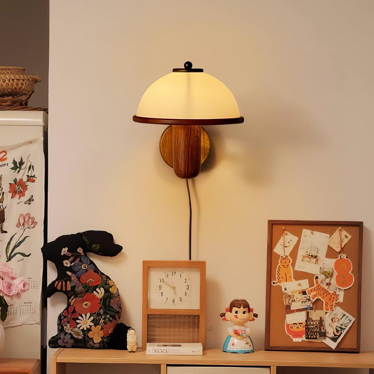 Virana – Natuurlijke Wandlamp voor Binnen en Buiten